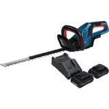 Bosch GHE 18V-50 Professional Heckenschere 18 V 50 cm Brushless + 2x ProCORE Akku 4,0 Ah + Ladegerät