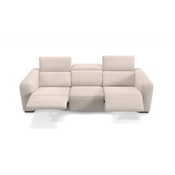 BIG Couch SORRENTO Stoffsofa Relaxsofa 3-Sitzer - Beige