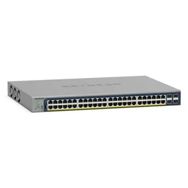 Netgear 28-Port PoE Gigabit Ethernet Smart Switch (GS728TP): Managed, optionales Insight-Cloud-Management, 24 PoE+ bei 190 W, 4 1G SFP, Desktop- oder Rack-Befestigung