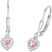 Amor Ohrhänger 2021295 rosa Silber Zirkonia