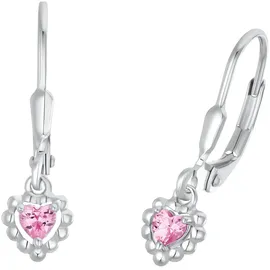 Amor Ohrhänger 2021295 rosa Silber Zirkonia