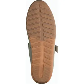 TAMARIS Damen Ballerina mit Strap Leder flach, beige, 39 EU
