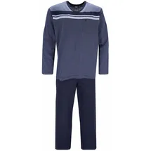 HAJO Pyjama Klima Komfort Blau 60