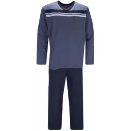 HAJO Pyjama Klima Komfort Blau 60