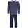 HAJO Pyjama Klima Komfort Blau 60