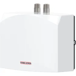 Klein-Durchlauferhitzer STIEBEL ELTRON "DNM 3 für Handwaschbecken, 3,5 kW, mit Stecker", weiß, B:19cm H:14,3cm T:8,2cm, Durchlauferhitzer, sofort lauwarmes Wasser (ca. 35C), steckerfertig