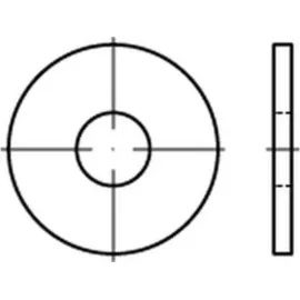 Reyher Unterlegscheibe DIN 9021 8,4 x 24 x 2 mm 500 Stück