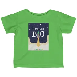 Feinjersey-T-Shirt "Big Dreams" von baddeldaddel - 98