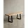 KADIMA DESIGN Sitzbank Akazie Beige 160 x 40 x 45 cm