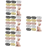 FRCOLOR 48 Stk Barett-Befestigungsclip Clips für Haarverlängerungen Baskenmützen haar spangen haarclips Bausatz Klammer Perückennadel zum Befestigen der Perücke Verlängerungsclips Metall