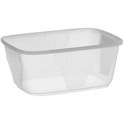 VEPATIM 100x Rechteckbecher klar 300 ml (PP)