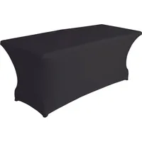 Perel table cover Tischüberzug Schwarz FP411
