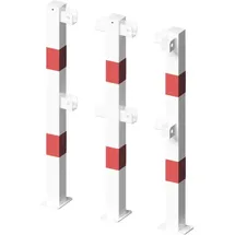 Schake Zaunpfosten 70 x 70 mm Stahlrohr feuerverzinkt