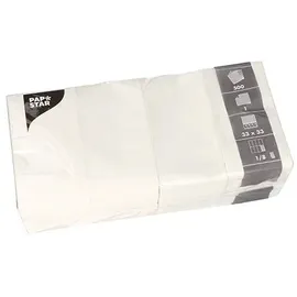 Papstar Servietten weiß 1-lagig 33,0 x 33,0 cm, 500 St.