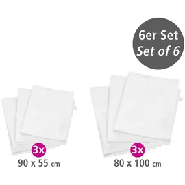 Wenko Vakuum Beutel Set 6-tlg. transparent
