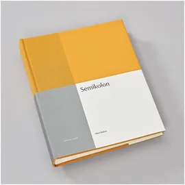 Semikolon Fotoalbum mittel gelb