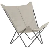 Lafuma Sphinx Hedona Design-Sessel 91 x 83 x 87 cm latte klappbar