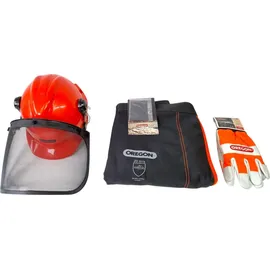 Oregon Schutzausrüstung Set, Helm Hose - Handschuhe