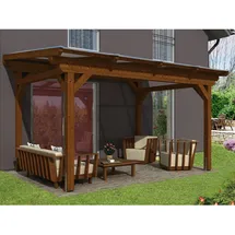 SKANHOLZ Sanremo 434 x 400 cm Leimholz Nussbaum