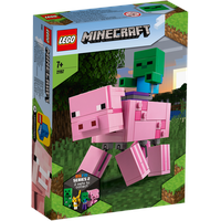 LEGO Minecraft BigFig Schwein mit Zombiebaby 21157