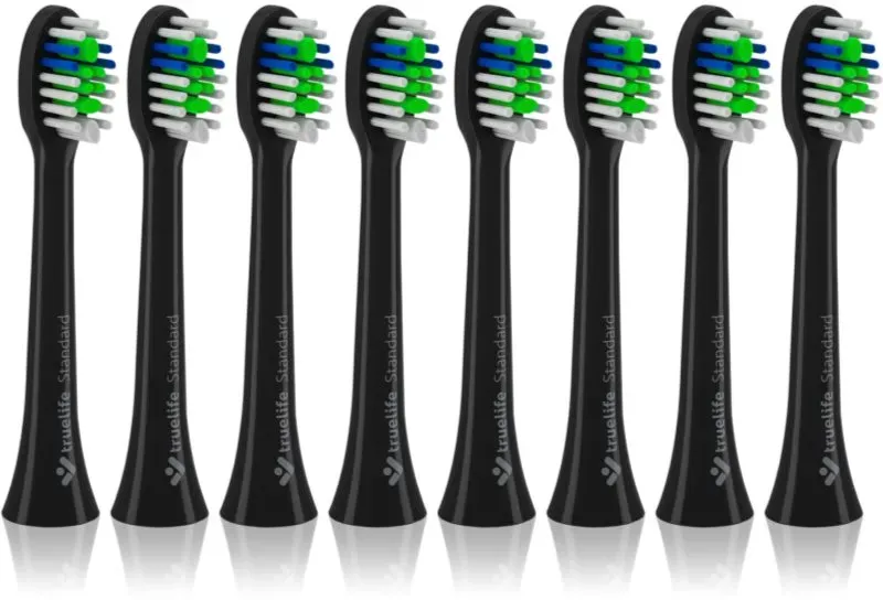 TrueLife SonicBrush Compact Black Standard Ersatzkopf für Zahnbürste TrueLife SonicBrush Compact-series Black 8 St.