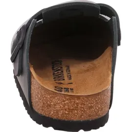 Birkenstock Boston Naturleder schmal schwarz 46