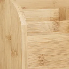 Relaxdays Schreibtisch-Organizer Holz Braun 1 St.