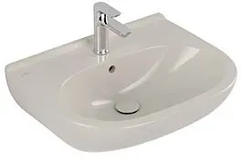 Villeroy und Boch O. Novo Waschtisch 516060R3 mit Überlauf Pergamon CeramicPlus, 1 Hahnloch