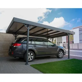 CANOPIA Palram Carport Palma 5000 Aluminium 496 cm x 292 cm x 223 cm Grau