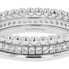 Tom Tailor "Multipack Schmuck Geschenk Silber 925, 6 mm, mit Zirkonia (synth.)
