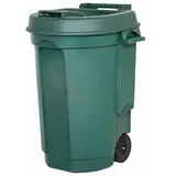 Eda Fahrbarer Abfallbehälter 110 l Grün