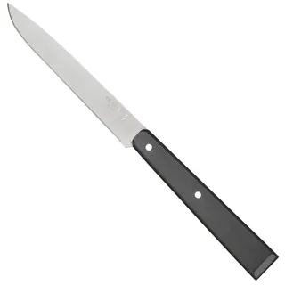 Opinel Tafelmesser Bon appetit+, Sandvik Stahl 12C27, rostfrei, POM-Griff, Schwarz