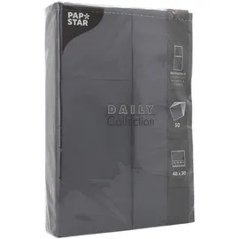Papstar 50 Servietten 48 cm x 30 cm Bordeaux