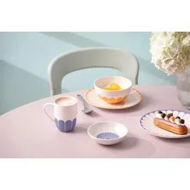Villeroy & Boch Fleur Bleu Becher 0,29 l Weiß