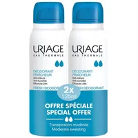 Uriage FRESH Deodorant Spray 2 x 125 ml