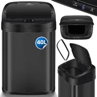 Kesser Sensor Mülleimer 40 l Schwarz
