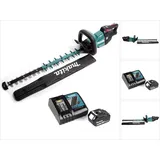 Makita DUH 601 RG1 Akku Heckenschere 18V 60cm Brushless + 1x Akku 6,0Ah + Ladegerät