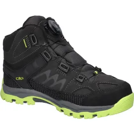 CMP Kids Kiruna Mid Fitgo Fleece WP Trekking Shoes piombo-acido (69ZU) 31