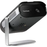 ViewSonic M1E Max Beamer mit 1080p Full HD, Google TV und 360°-Projektion für mobiles Entertainment