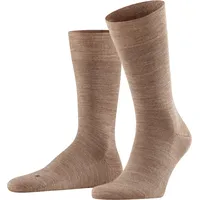 Falke Herren Socken Multipack - Sensitiv Berlin, Kurzstrumpf, Komfortbund, Uni Beige 43-46