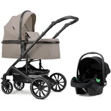 Pixini Kalani Kinderwagen 3in1 Set taupe | Gr.: onesize