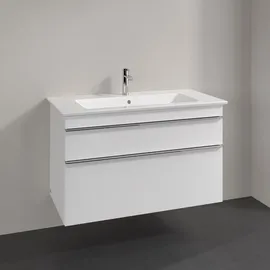 Villeroy & Boch Waschtischunterschrank 2 Auszüge 95,3 x 59 x 50,2 cm Weiß