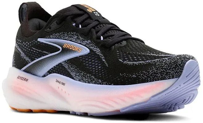 BROOKS Glycerin 22 - Da., black/blue heron/orange (9 US)
