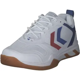hummel Unisex Handballschuhe Uruz 2.0 Icon No23 Größe 42,5 in Weiß White/True Blue