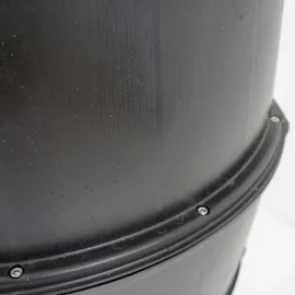 Yerd Regenfass 170 l Schwarz