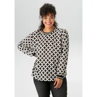 Aniston plus Shirtbluse in Crêpe-Qualität - NEUE KOLLEKTION Gr.