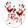 Sanilo WC-Sitz Blood Hands«, mit Absenkautomatik