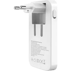 mobile origin GaN III Slim Charger dual USB-C Single USB-A White