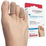 PODERM - ZEHENSCHUTZ HÜHNERAUGE/CALLUS GEL ARNIKA PATENTIERT - Lindert sofort den Schmerz - Verhindert Hornhautbildung - 100% natürliche Wirkstoffe - Nachgewiesene Wirksamkeit - Swiss Lab