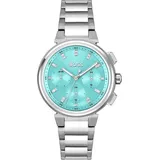 Boss 1502763 38 Mm Damenuhr - Silver / Turquoise / Mineral - One Size